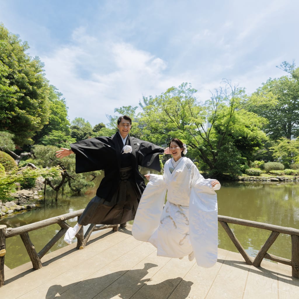 和装ロケーション＋洋装ハウススタジオ | デコルテフォトグラフィー | 前撮り・フォトウェディング