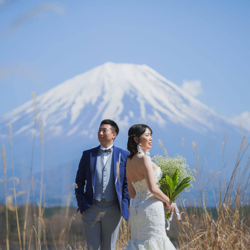 富士山に麓で。 | デコルテフォトグラフィー | 前撮り・フォトウェディング