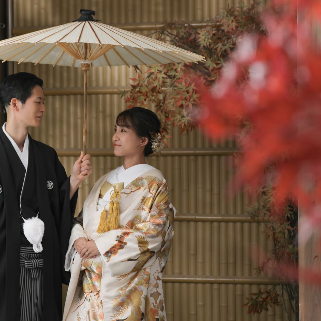 	お外にいるかのようなスタジオ！ | デコルテフォトグラフィー | 前撮り・フォトウェディング