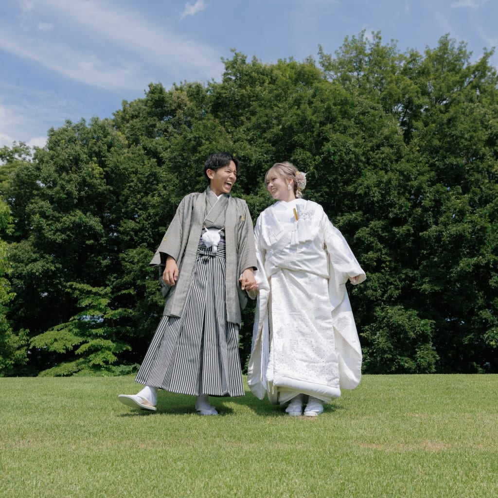 店舗での和気藹々撮影✨ | デコルテフォトグラフィー | 前撮り・フォトウェディング