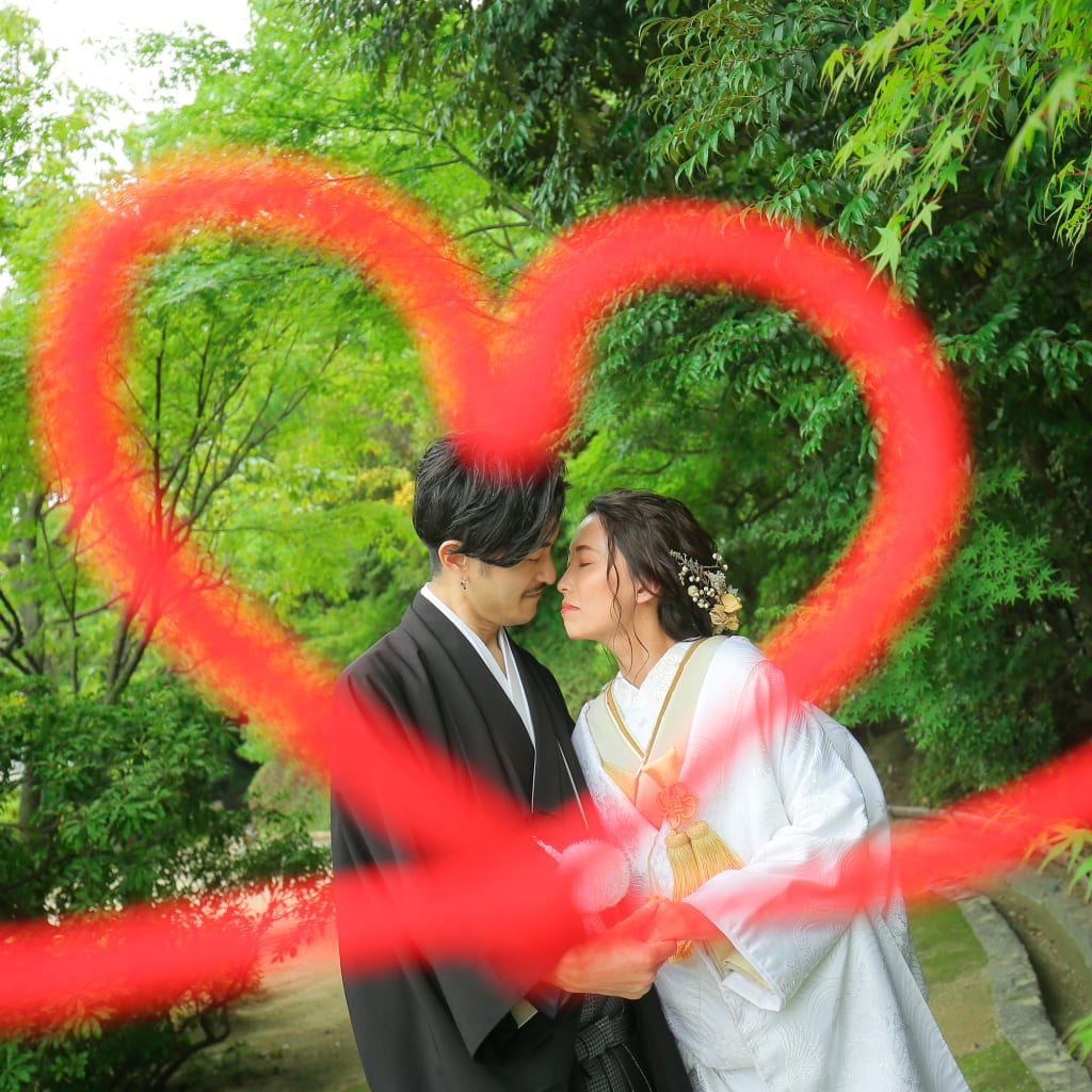 白鳥庭園ロケーション | デコルテフォトグラフィー | 前撮り・フォトウェディング