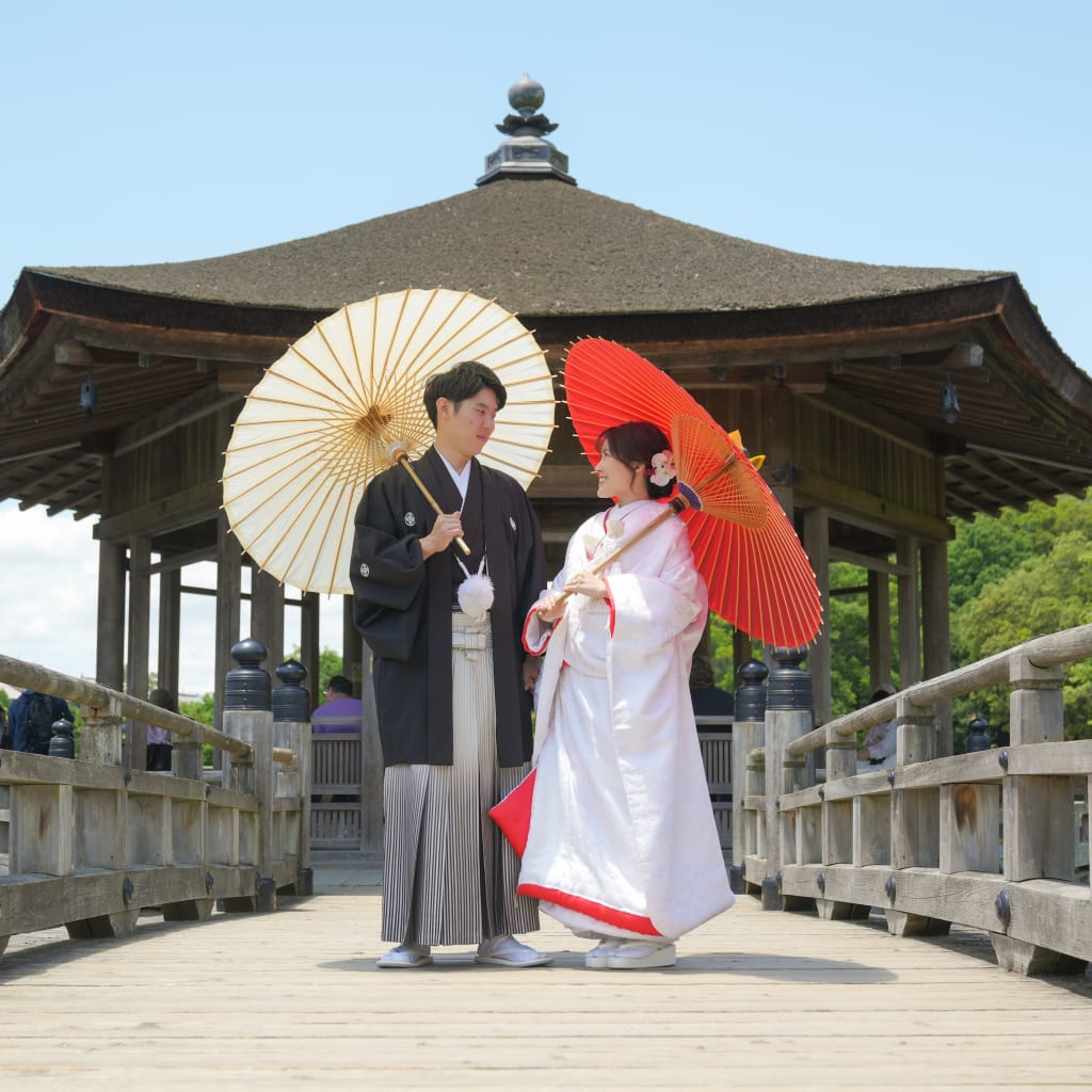 奈良公園 | デコルテフォトグラフィー | 前撮り・フォトウェディング