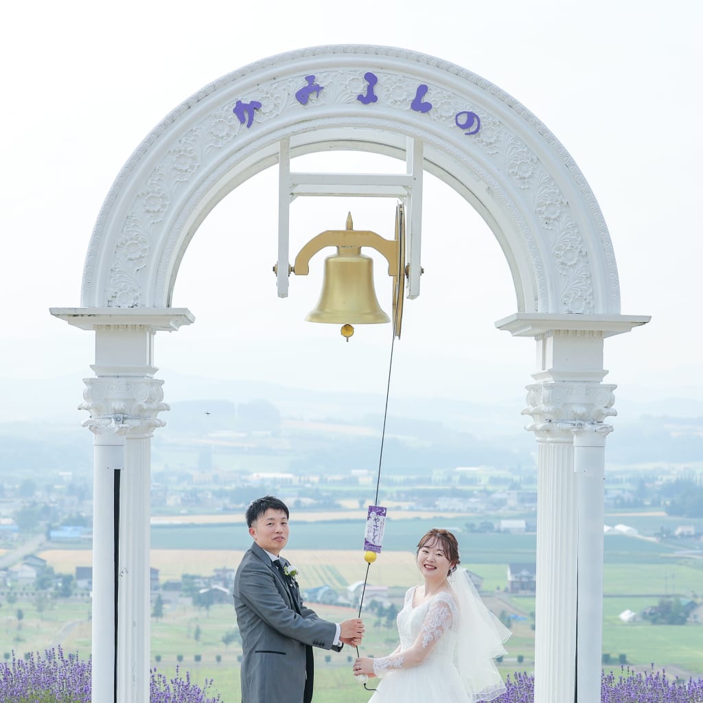 北海道のお花畑での撮影！！