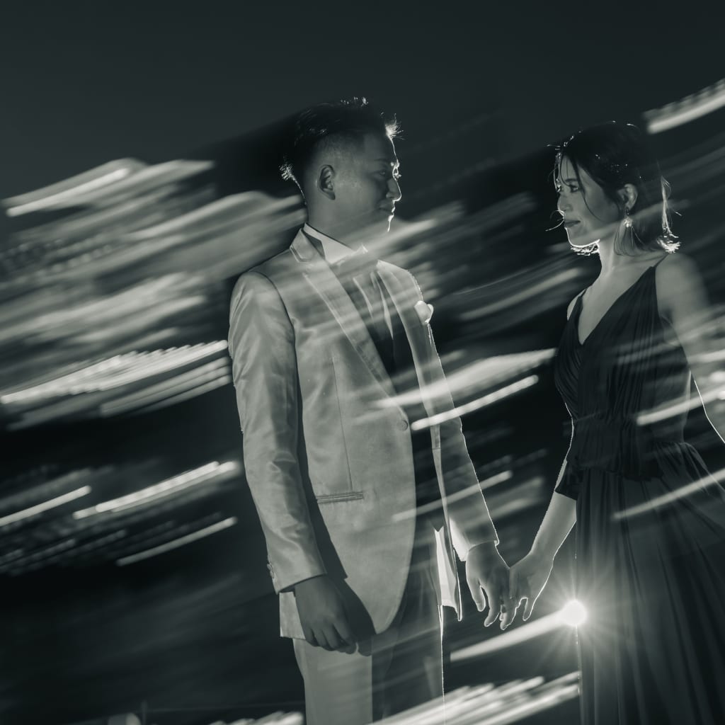 大桟橋夜景 | デコルテフォトグラフィー | 前撮り・フォトウェディング