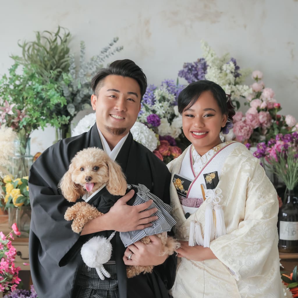 ワンちゃんと和ハウススタジオ