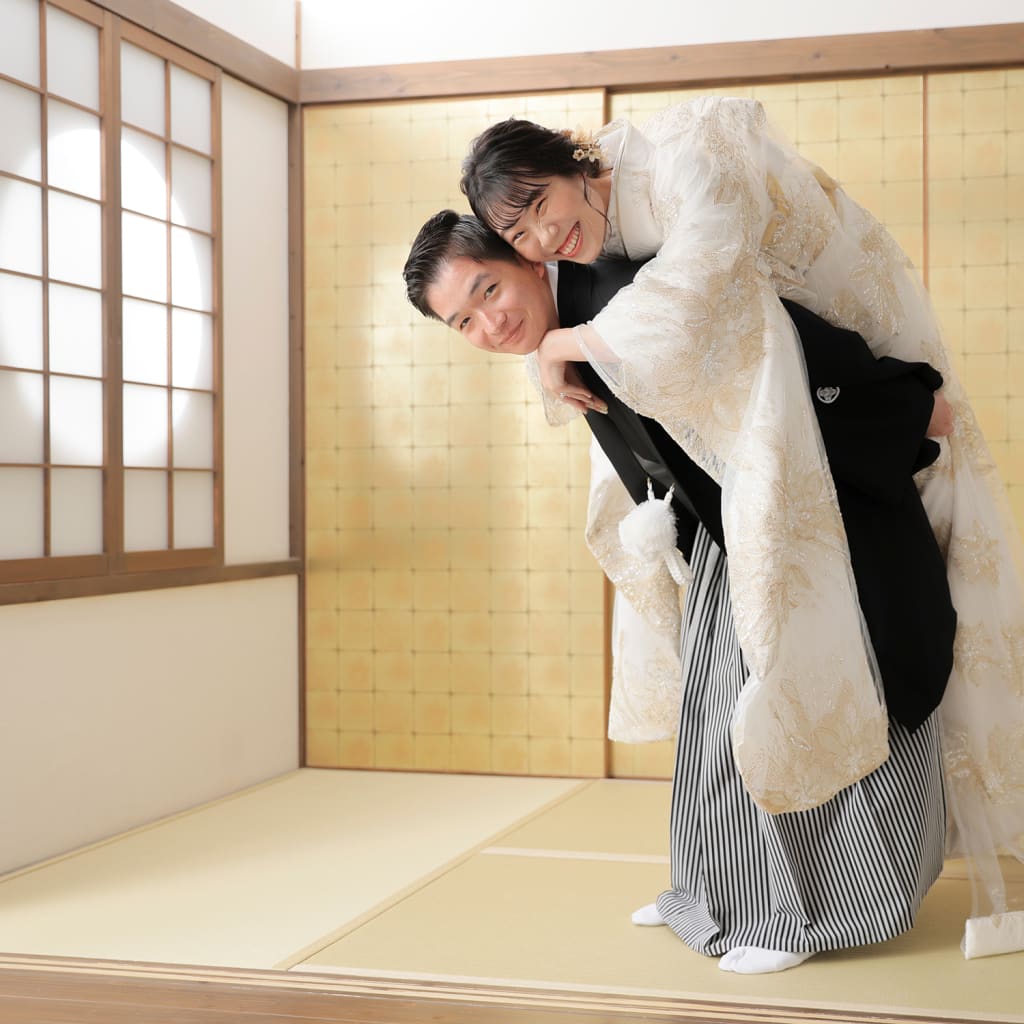 夏の時期の撮影はスタジオでゆっくりと・・・ | デコルテフォトグラフィー | 前撮り・フォトウェディング