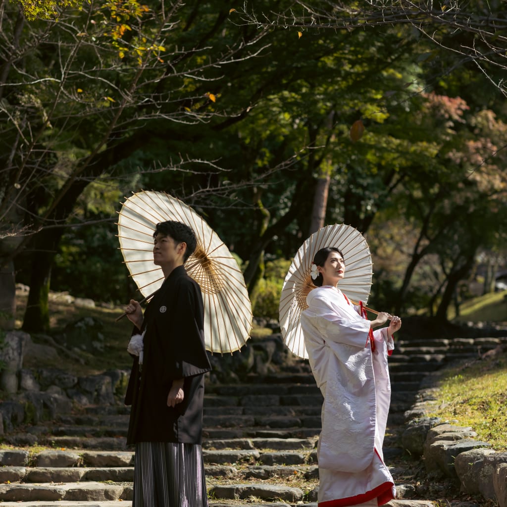「円山公園」で和装ロケーション＾＾ | デコルテフォトグラフィー | 前撮り・フォトウェディング