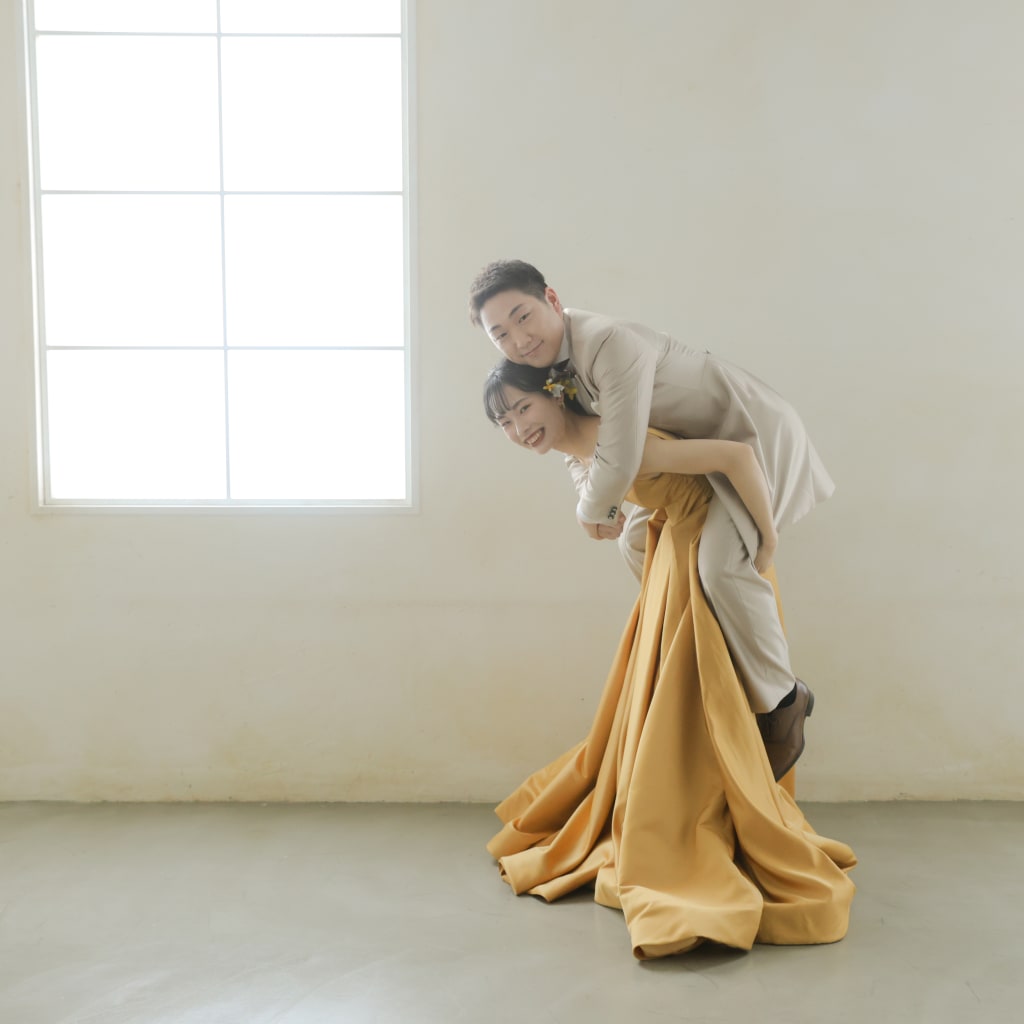 新作のカラードレスとお持ち込みのドレスで👗✨ | デコルテフォトグラフィー | 前撮り・フォトウェディング