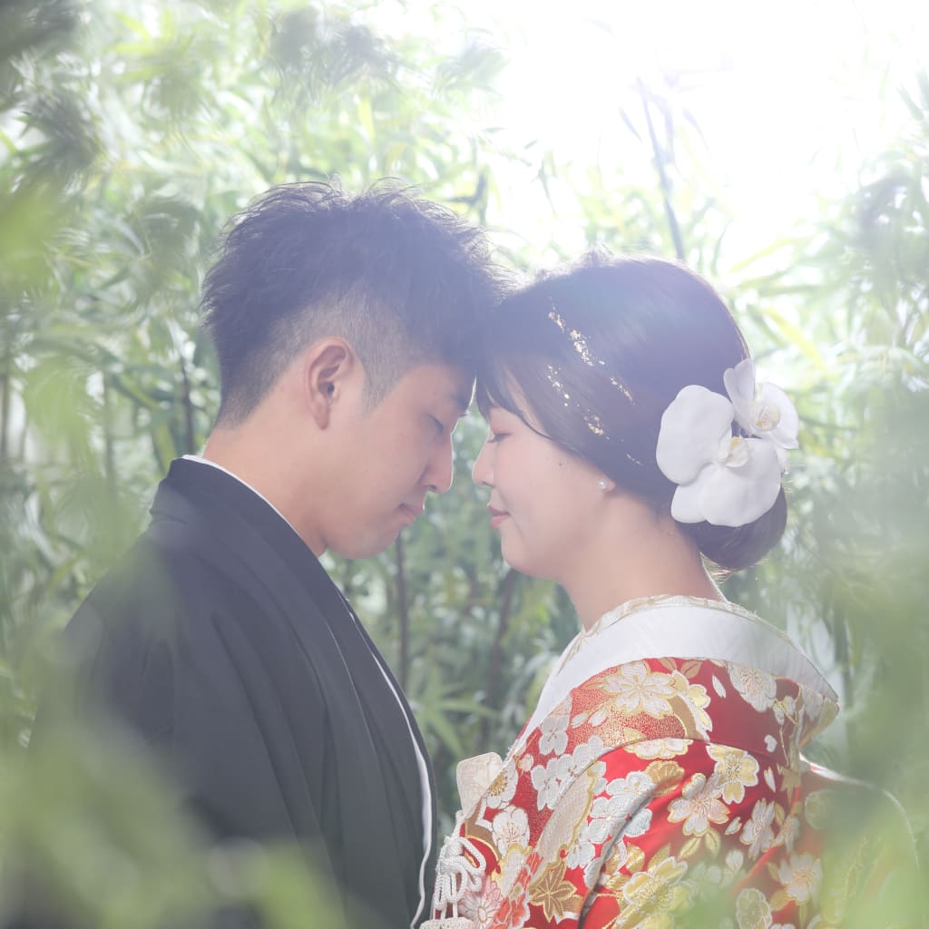 小物沢山！！屋内庭園 | デコルテフォトグラフィー | 前撮り・フォトウェディング