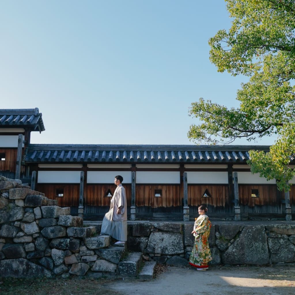 快晴の和装撮影