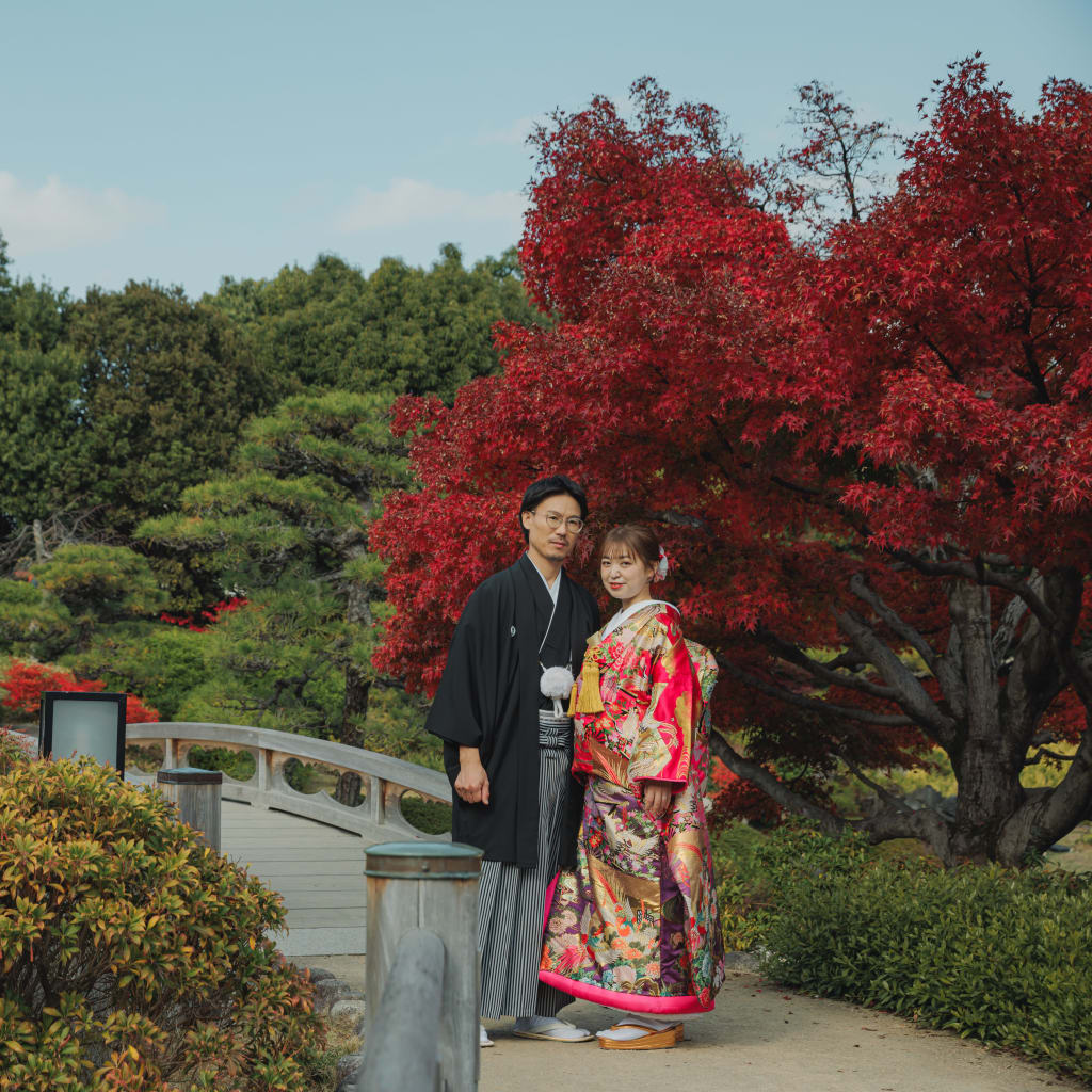 大仙公園 | デコルテフォトグラフィー | 前撮り・フォトウェディング