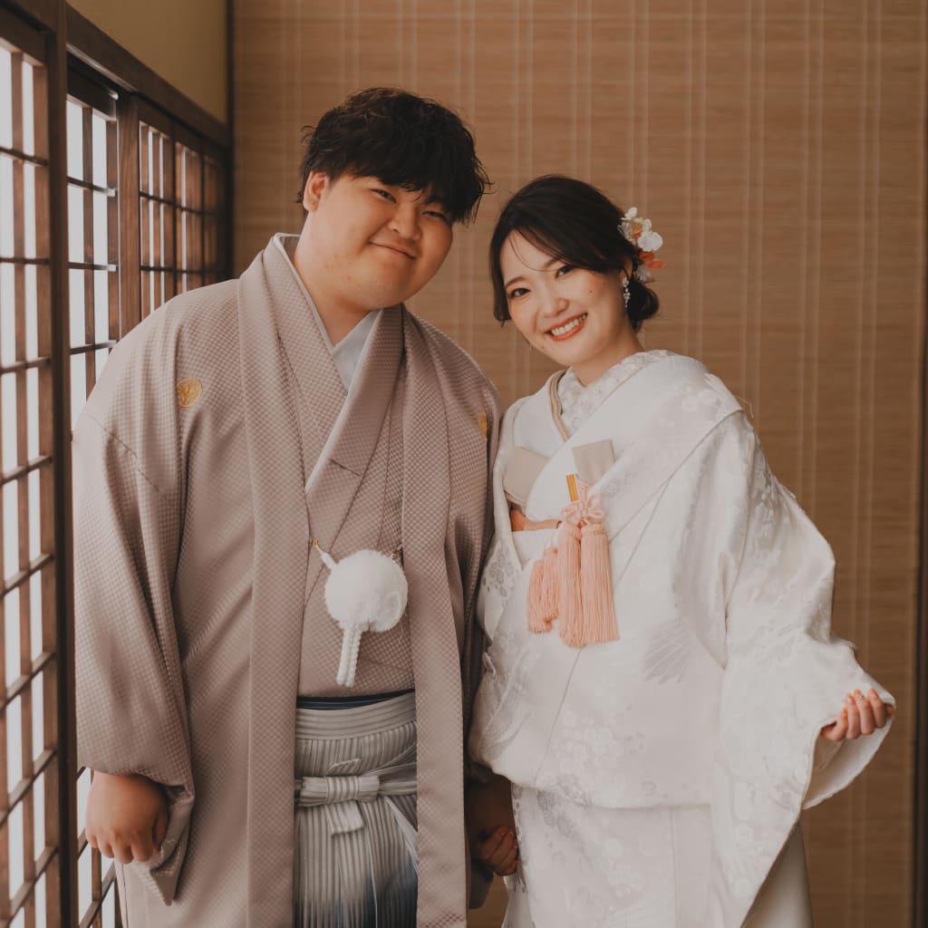 和装で | デコルテフォトグラフィー | 前撮り・フォトウェディング