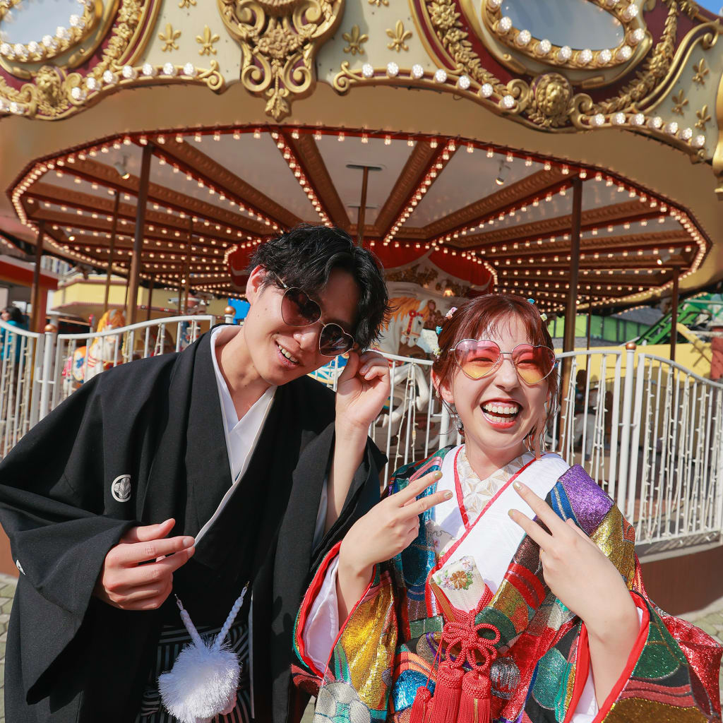 花やしき　フォトウェディング