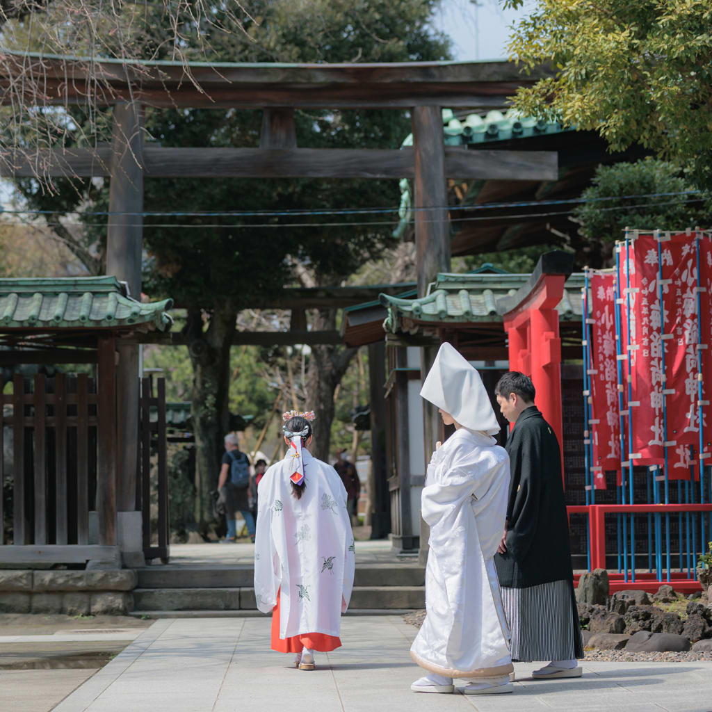 牛嶋神社にてロケーション撮影！ | デコルテフォトグラフィー | 前撮り・フォトウェディング