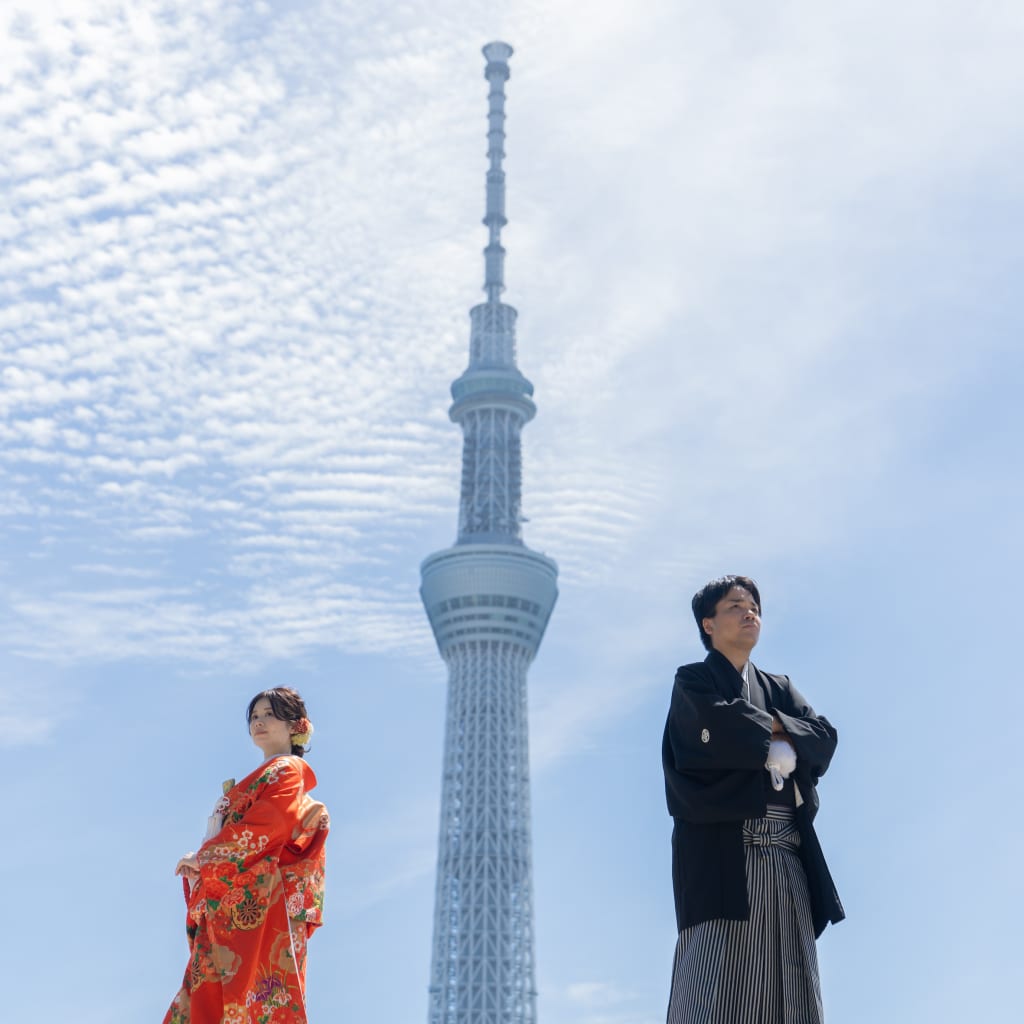 夏の浅草ロケーション | デコルテフォトグラフィー | 前撮り・フォトウェディング