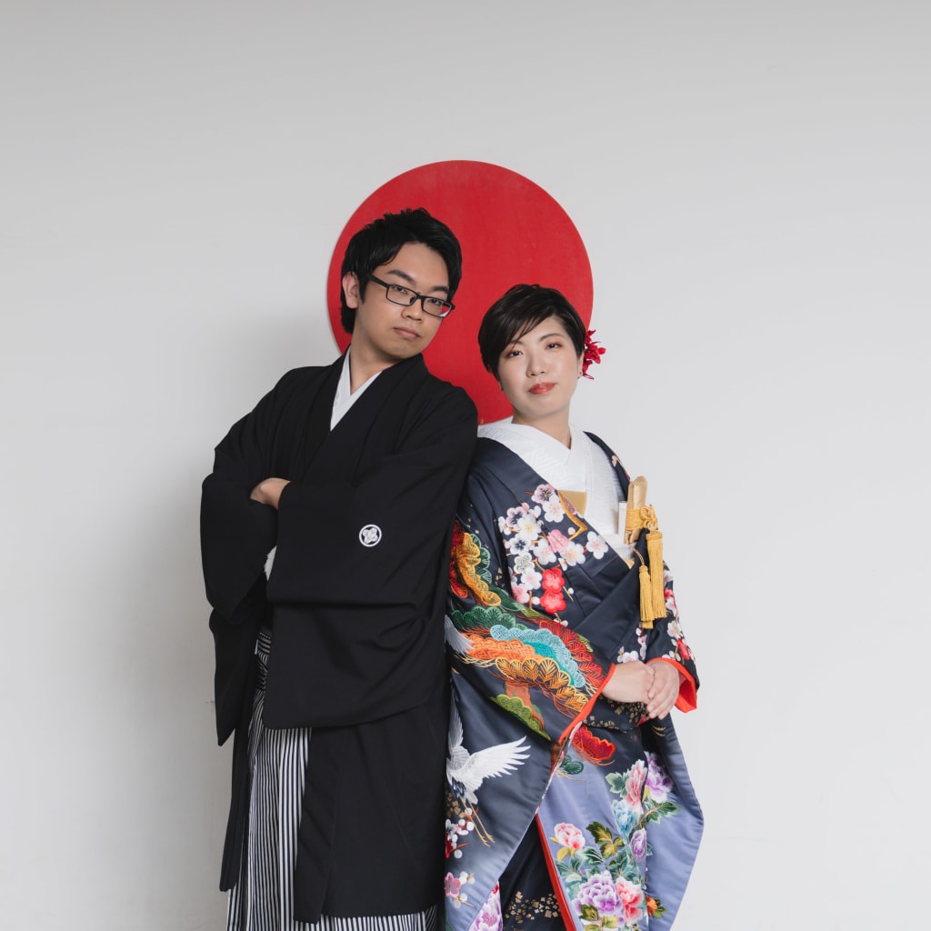 スタジオで和装も洋装も！ | デコルテフォトグラフィー | 前撮り・フォトウェディング