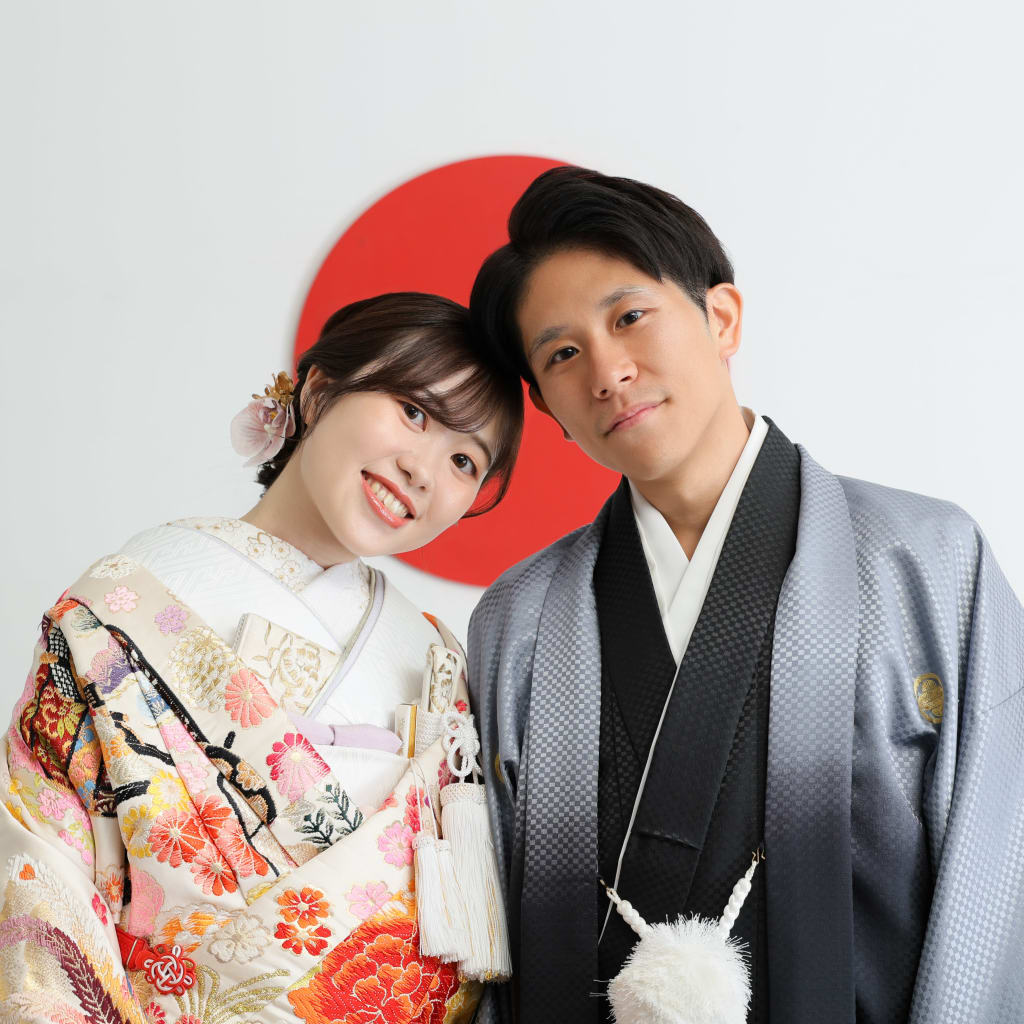 屋内庭園で笑顔いっぱいの撮影！