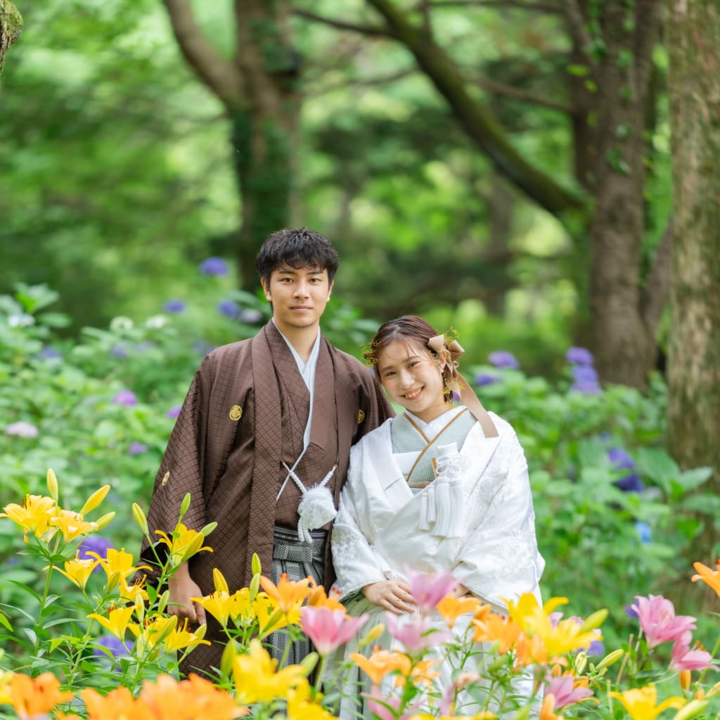 紫陽花ロード | デコルテフォトグラフィー | 前撮り・フォトウェディング