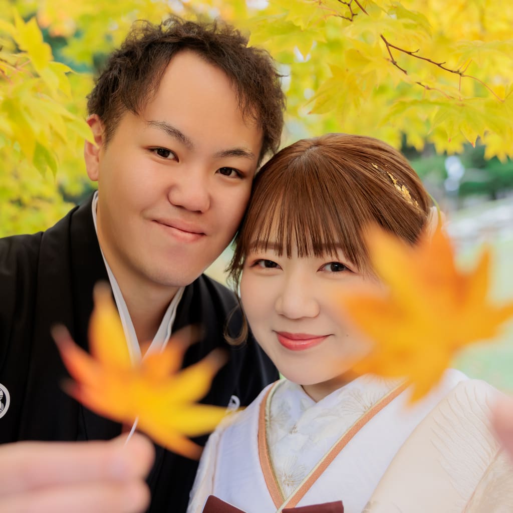 紅葉ロケーション | スタジオTVB 京都店 | 前撮り・フォトウェディング