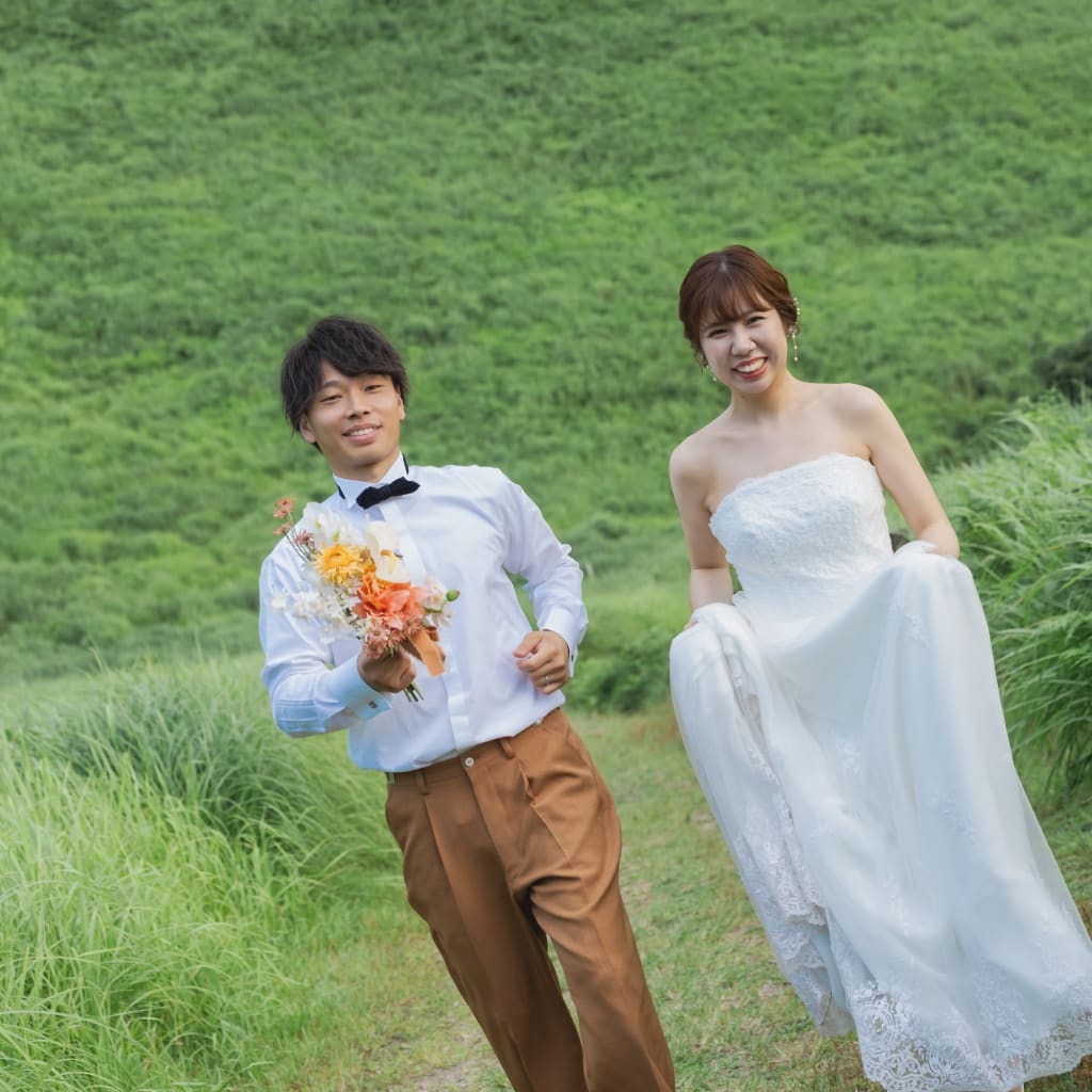 夏の曽爾高原 | デコルテフォトグラフィー | 前撮り・フォトウェディング