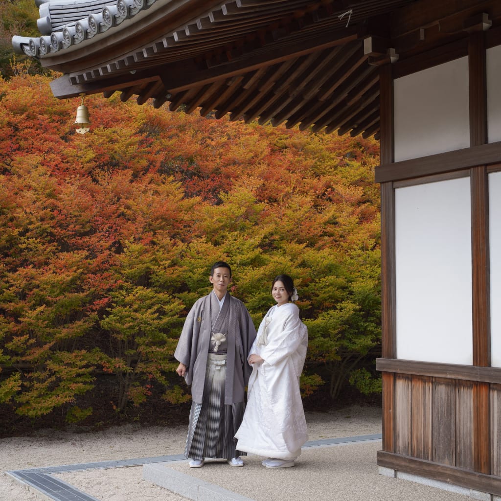 呑山観音寺ロケーション | デコルテフォトグラフィー | 前撮り・フォトウェディング