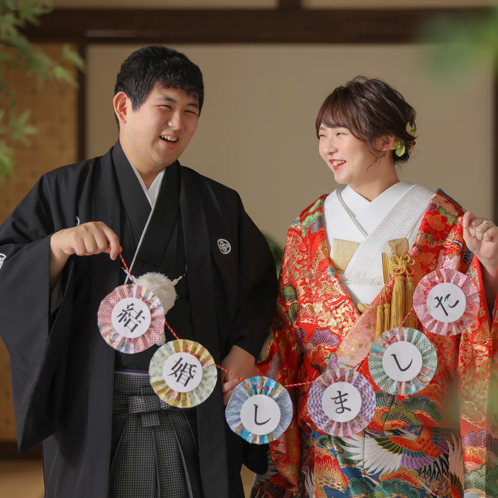 結婚しました！『屋内庭園』 | デコルテフォトグラフィー | 前撮り・フォトウェディング