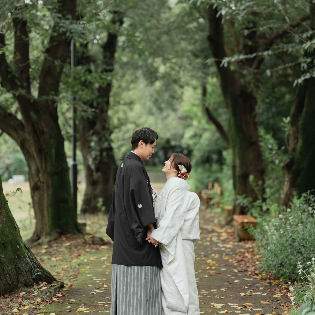 和装ロケーションと洋装スタジオでいいとこ「撮り」しちゃいました！ | デコルテフォトグラフィー | 前撮り・フォトウェディング