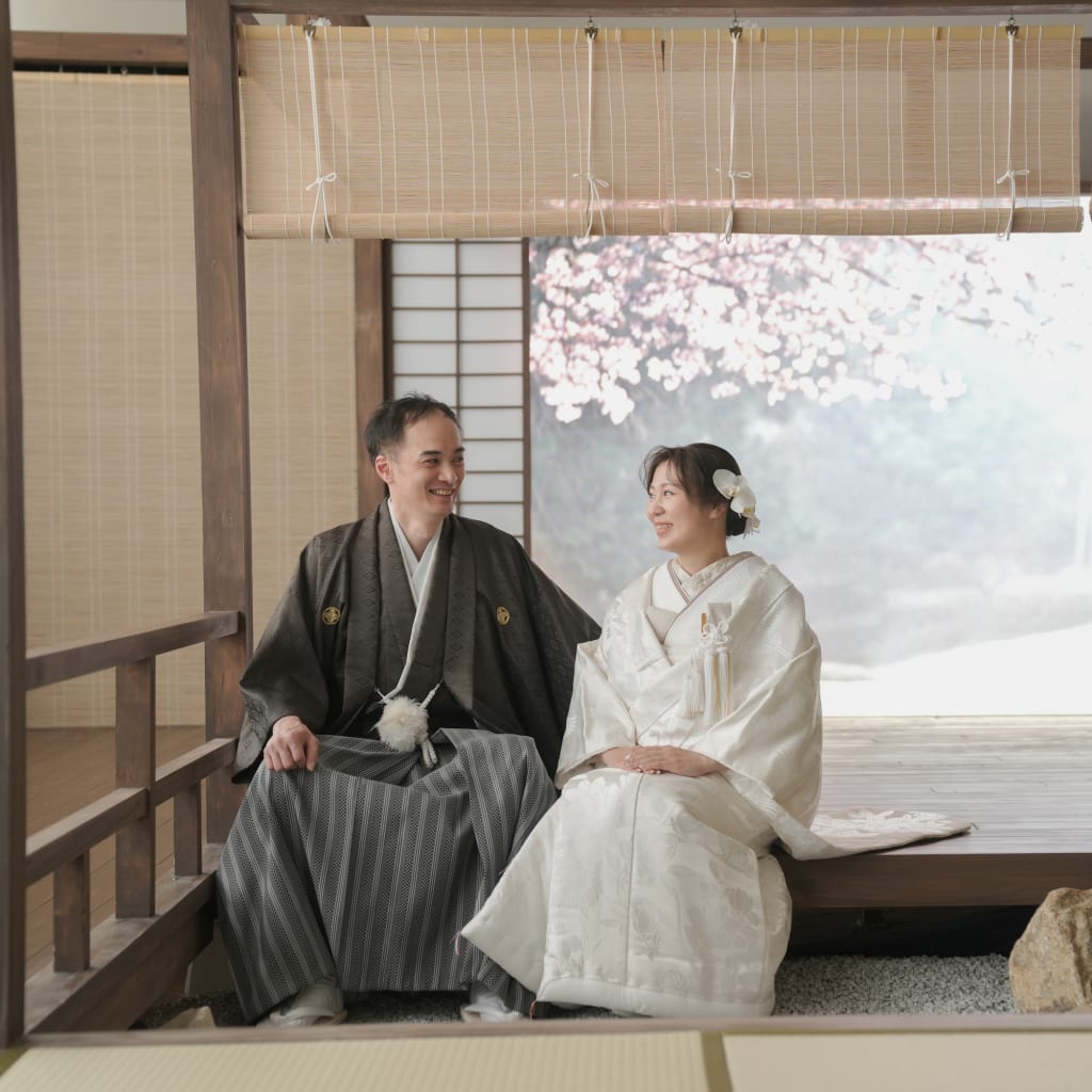 屋内庭園スタジオ | デコルテフォトグラフィー | 前撮り・フォトウェディング