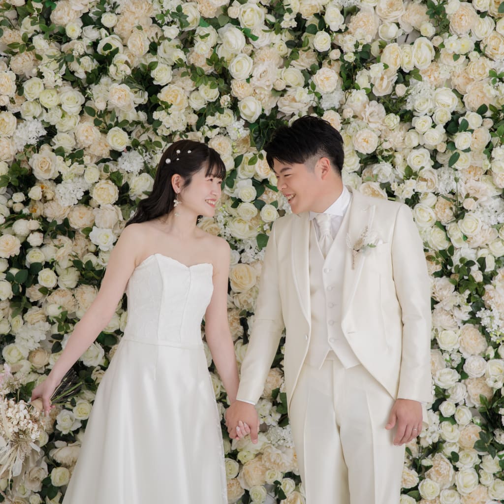 お二人らしいスタジオ撮影！