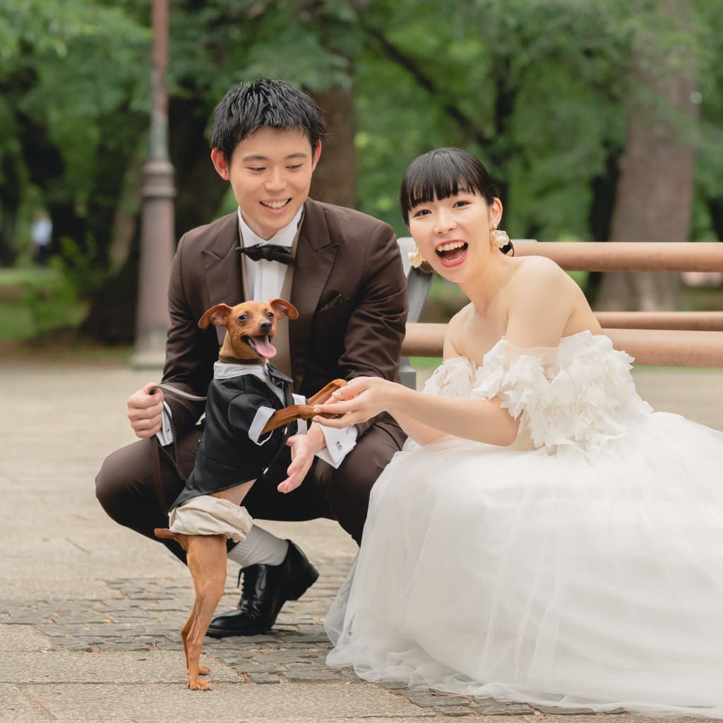 わんちゃん特集 | デコルテフォトグラフィー | 前撮り・フォトウェディング