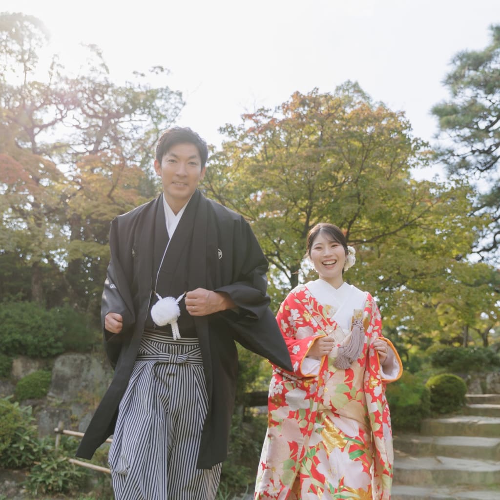 相楽園ロケーション ♪ | デコルテフォトグラフィー | 前撮り・フォトウェディング