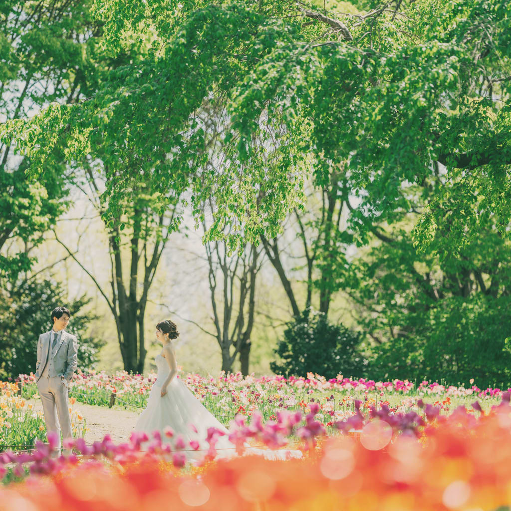 花の園 | デコルテフォトグラフィー | 前撮り・フォトウェディング