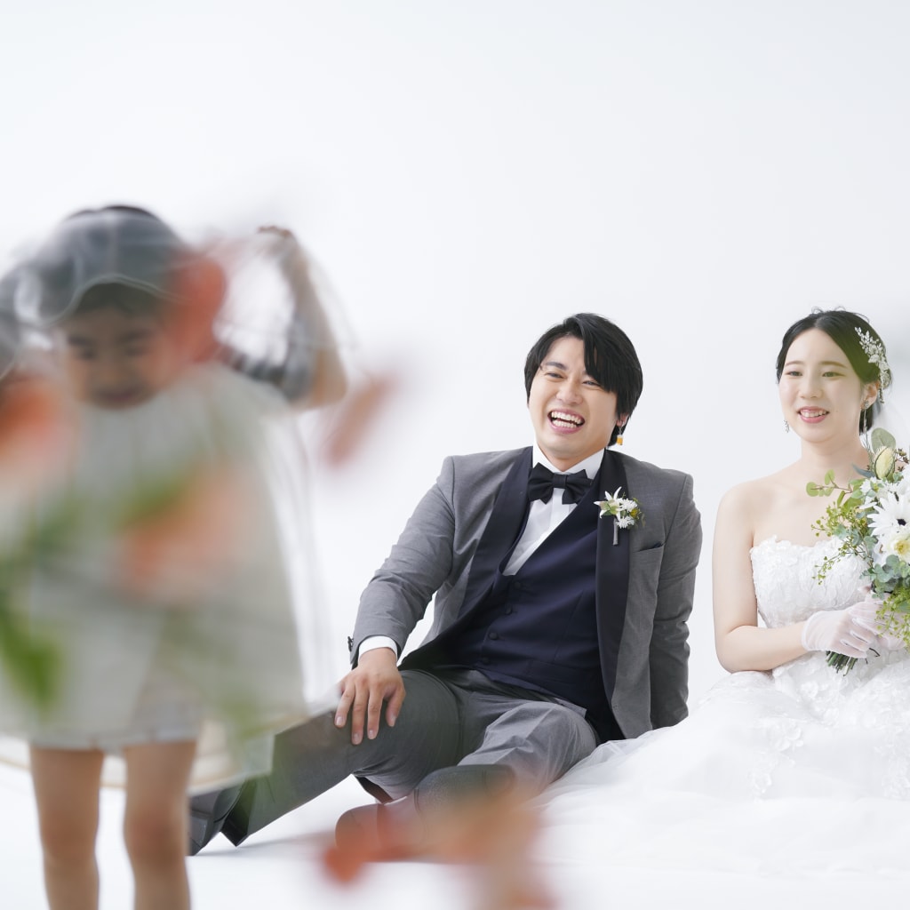 お子様とスタジオで撮影しませんか？ | デコルテフォトグラフィー | 前撮り・フォトウェディング