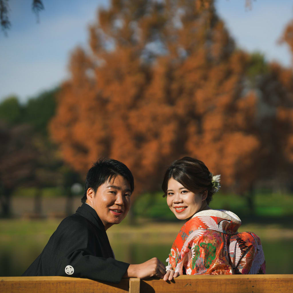 川越水上公園　紅葉