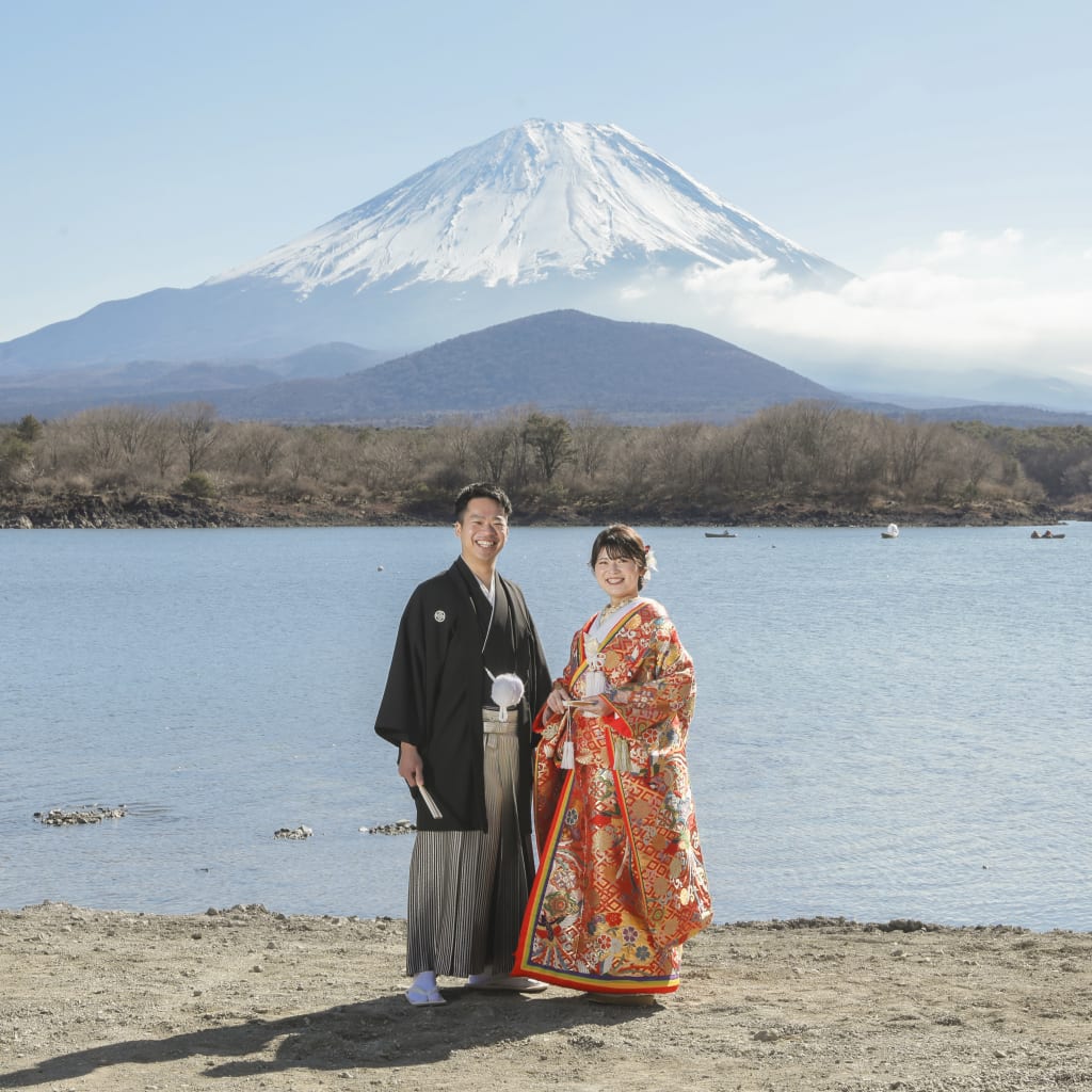 日本の代名詞「富士山」の撮影のご紹介です。 | デコルテフォトグラフィー | 前撮り・フォトウェディング