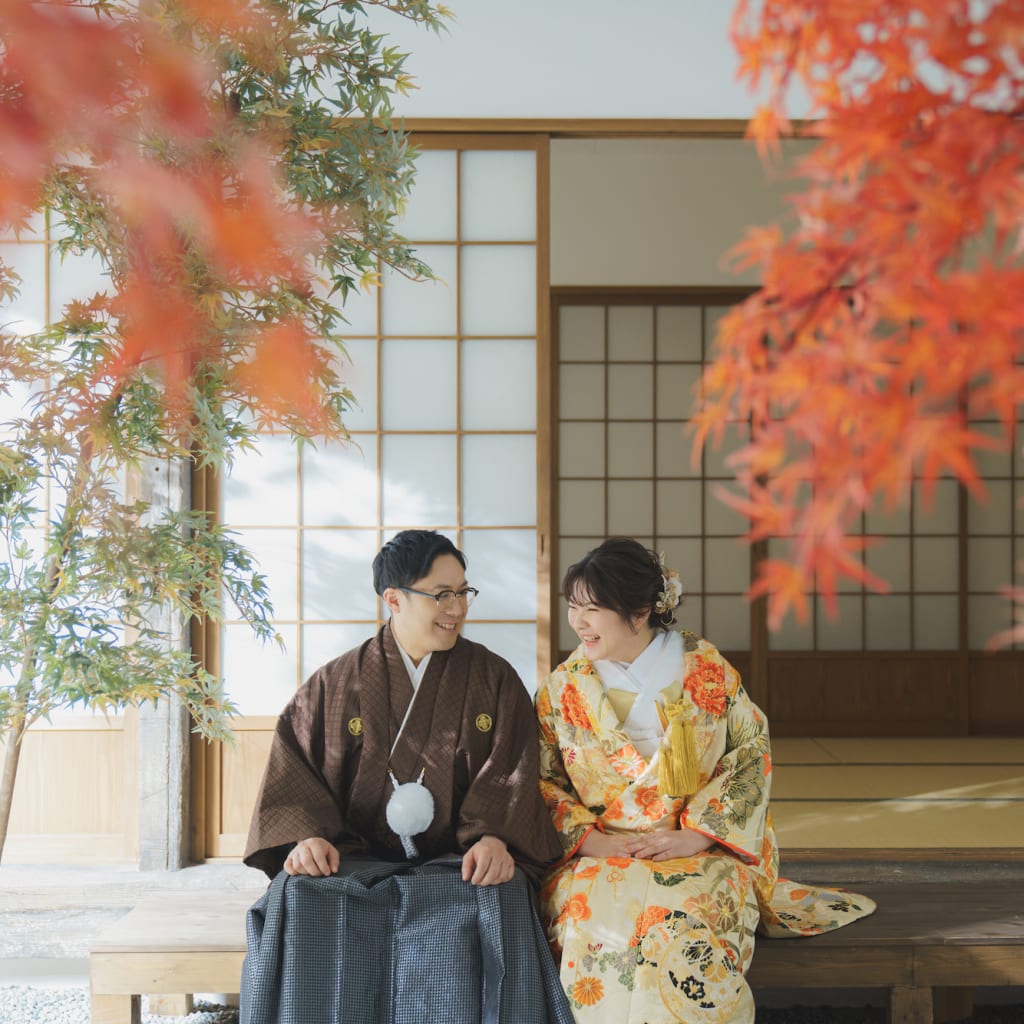 洋装ハウススタジオ&和装屋内庭園スタジオ | デコルテフォトグラフィー | 前撮り・フォトウェディング