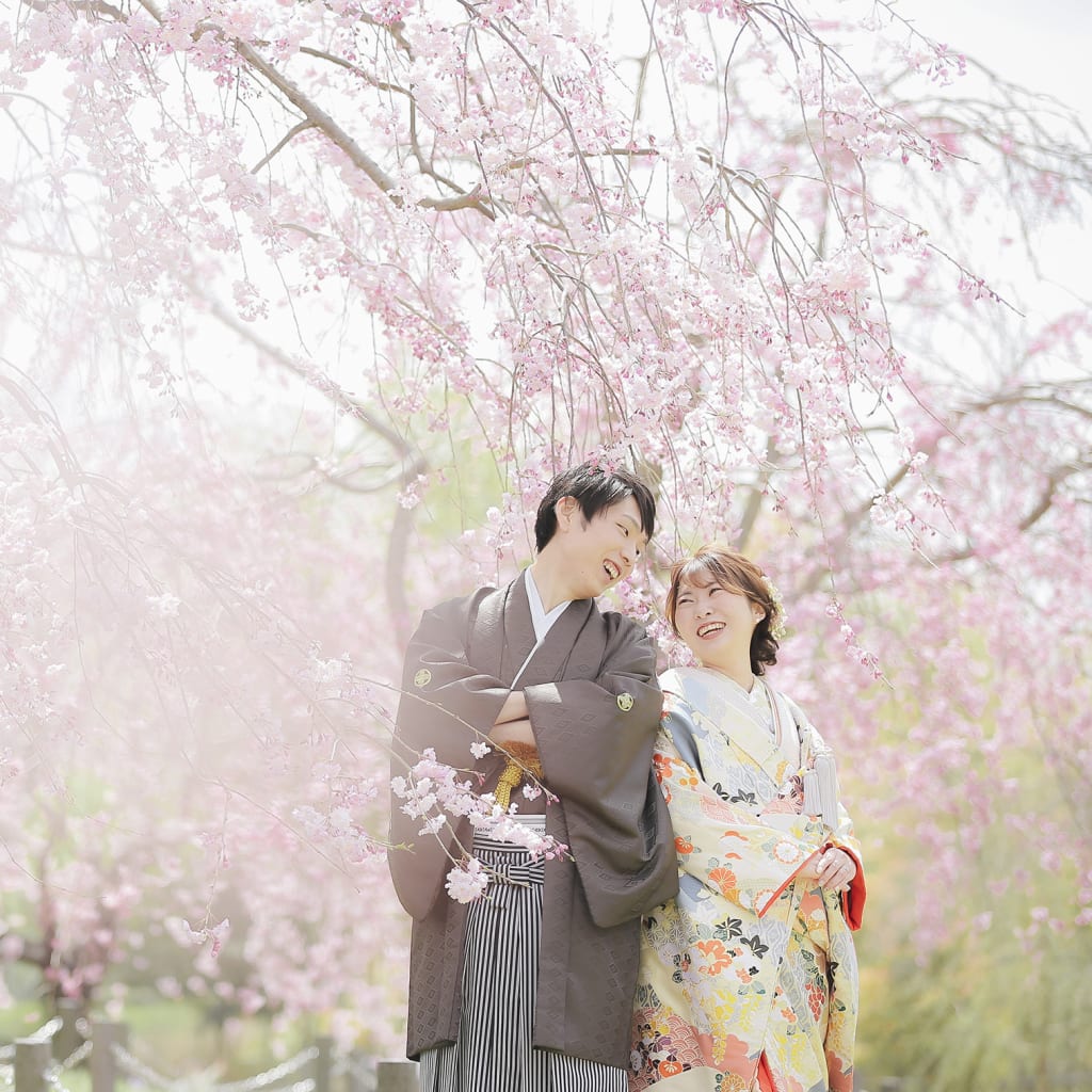 春の大仙公園🌸 | デコルテフォトグラフィー | 前撮り・フォトウェディング