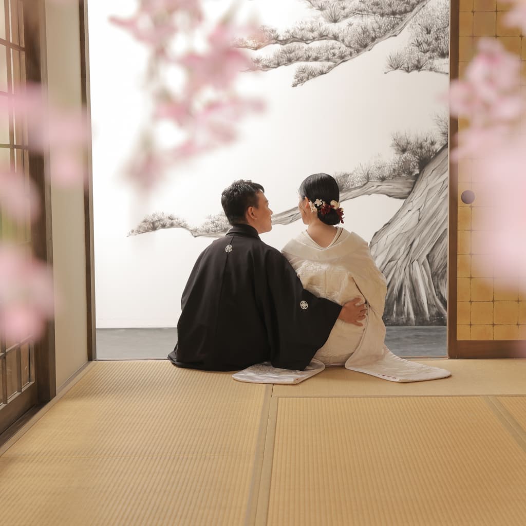 屋内庭園スタジオ+洋装スタジオPLUS | デコルテフォトグラフィー | 前撮り・フォトウェディング