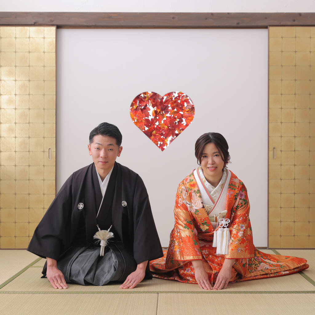 和装洋装どちらもスタジオで撮影しませんか♪ | デコルテフォトグラフィー | 前撮り・フォトウェディング