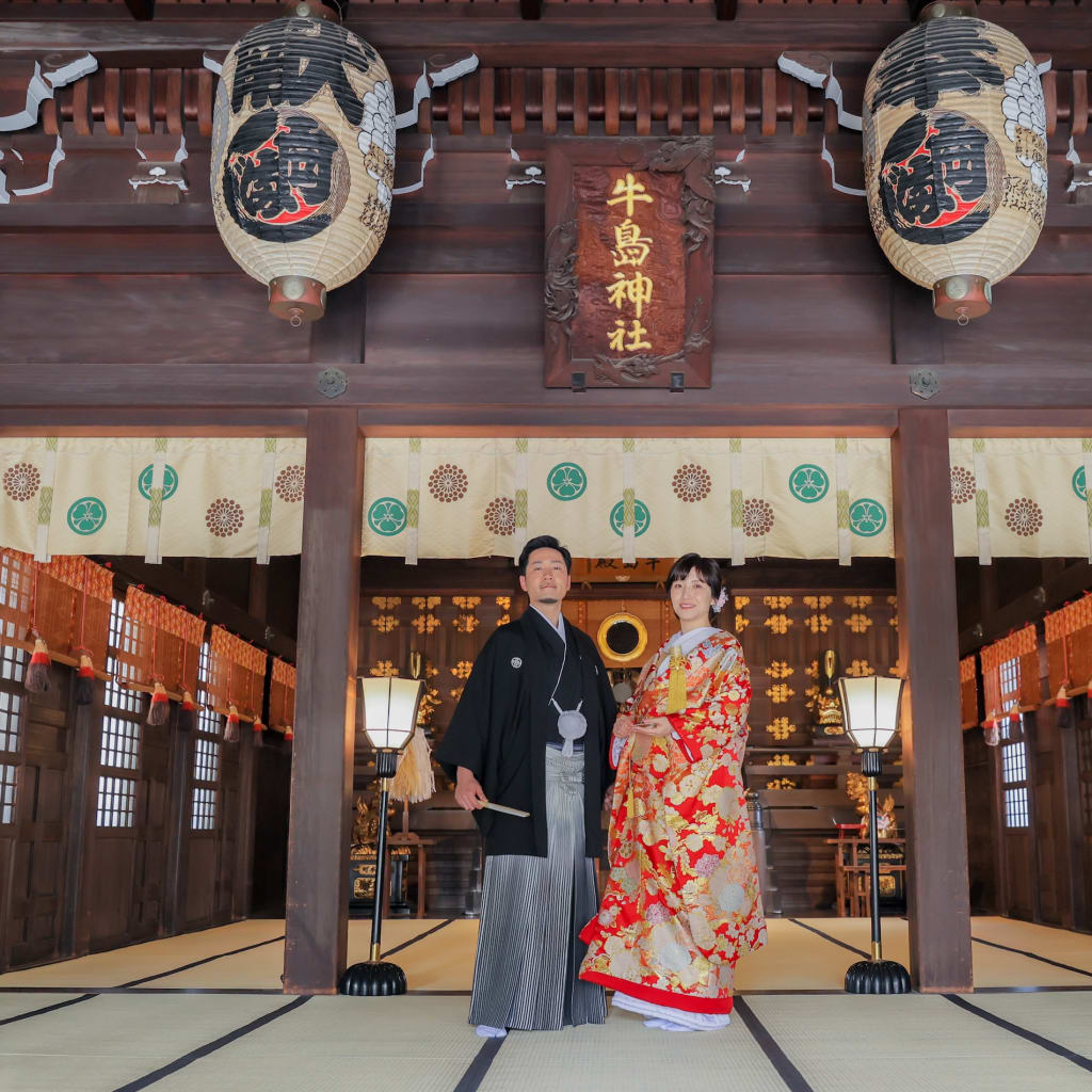 牛嶋神社ロケーション | デコルテフォトグラフィー | 前撮り・フォトウェディング