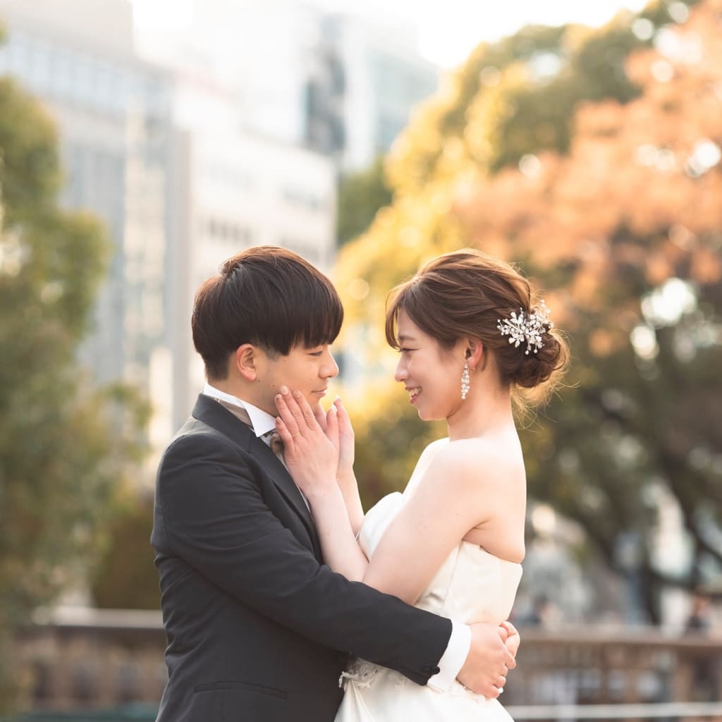 大阪　フォトウェディング　前撮り