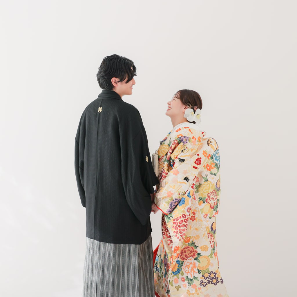 シンプルに和装ウェディング♪ | デコルテフォトグラフィー | 前撮り・フォトウェディング