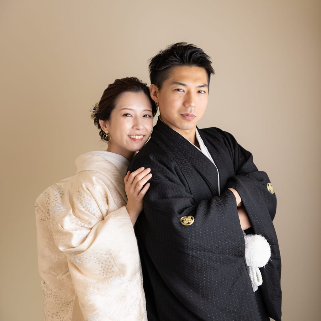 スタジオで和装2着撮影！