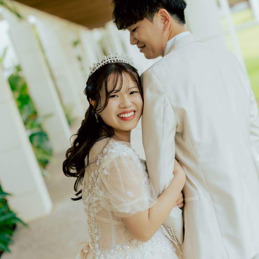 ビーチ×古宇利島チャペル