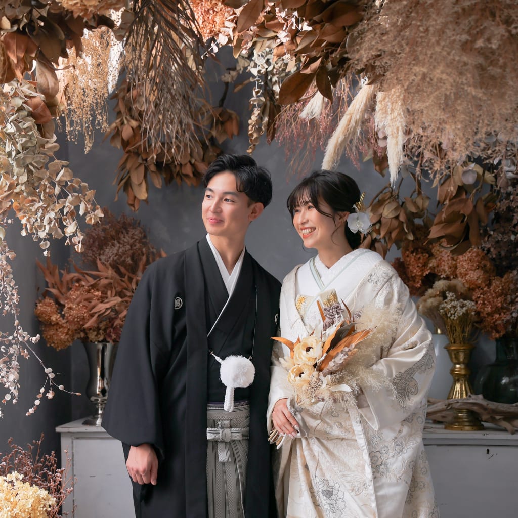 和装2着！カジュアルに◎ | デコルテフォトグラフィー | 前撮り・フォトウェディング