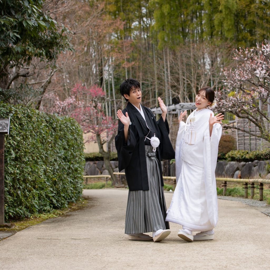 昭和記念公園和装ロケーション