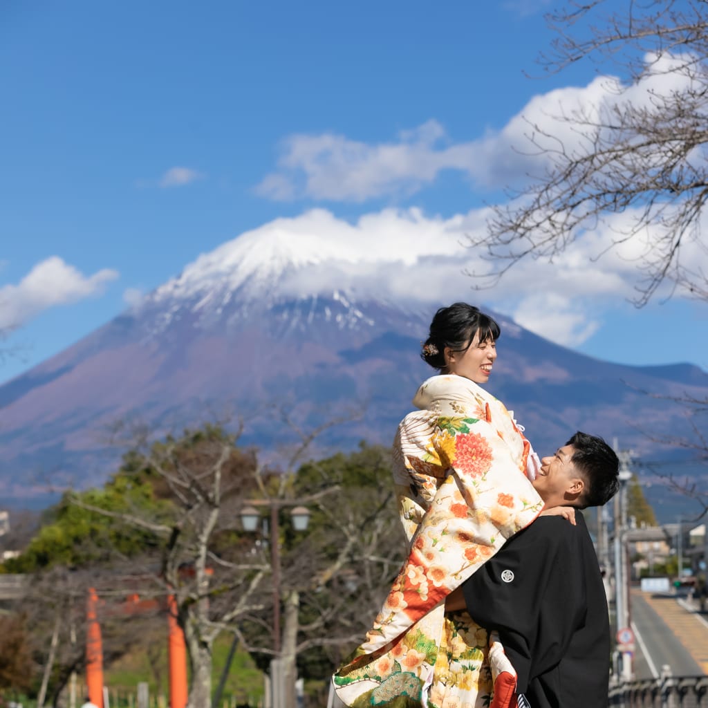 富士山　和装ロケーション