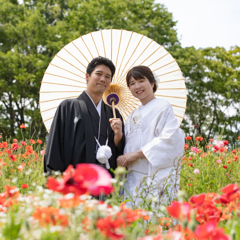 昭和記念公園和装ロケーション | デコルテフォトグラフィー | 前撮り・フォトウェディング