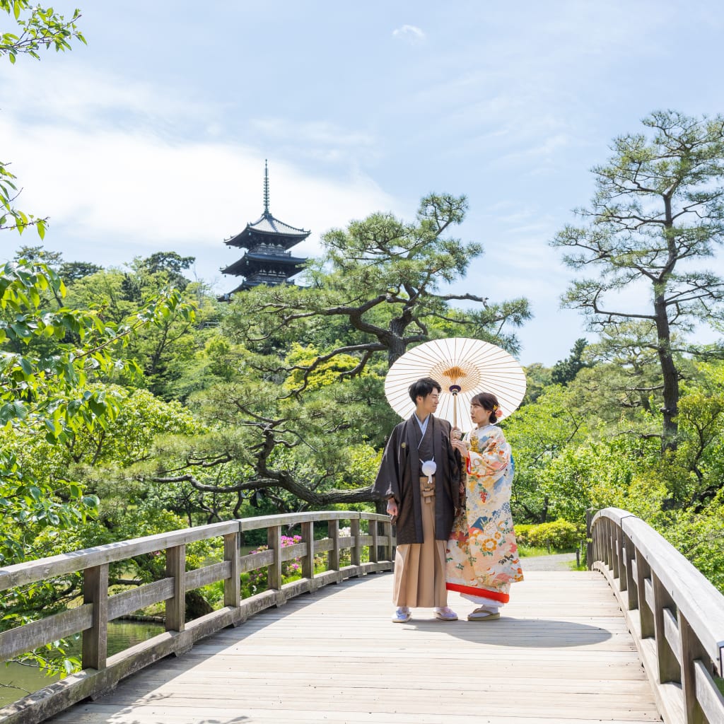 緑癒される三溪園