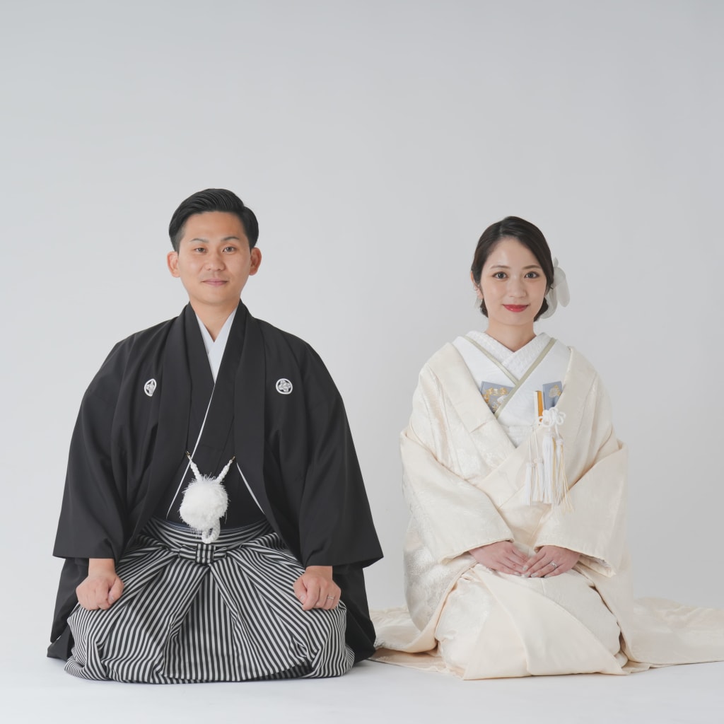 シンプルがかわいい！和装スタジオPLUSプラン | デコルテフォトグラフィー | 前撮り・フォトウェディング